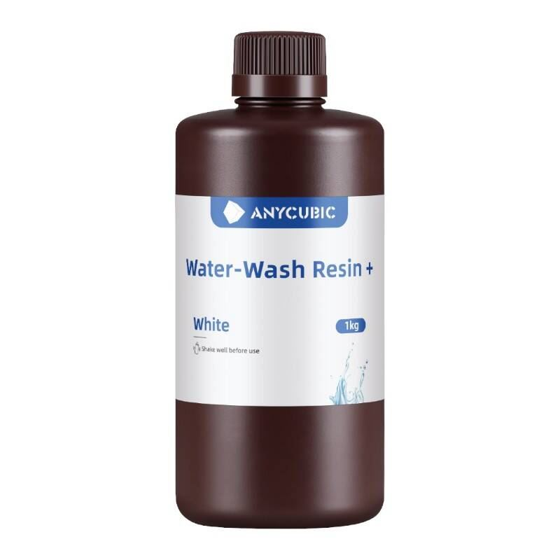AnyCubic Water-Wash Resin + fehér (SSXWH-104D) (SSXWH-104D)