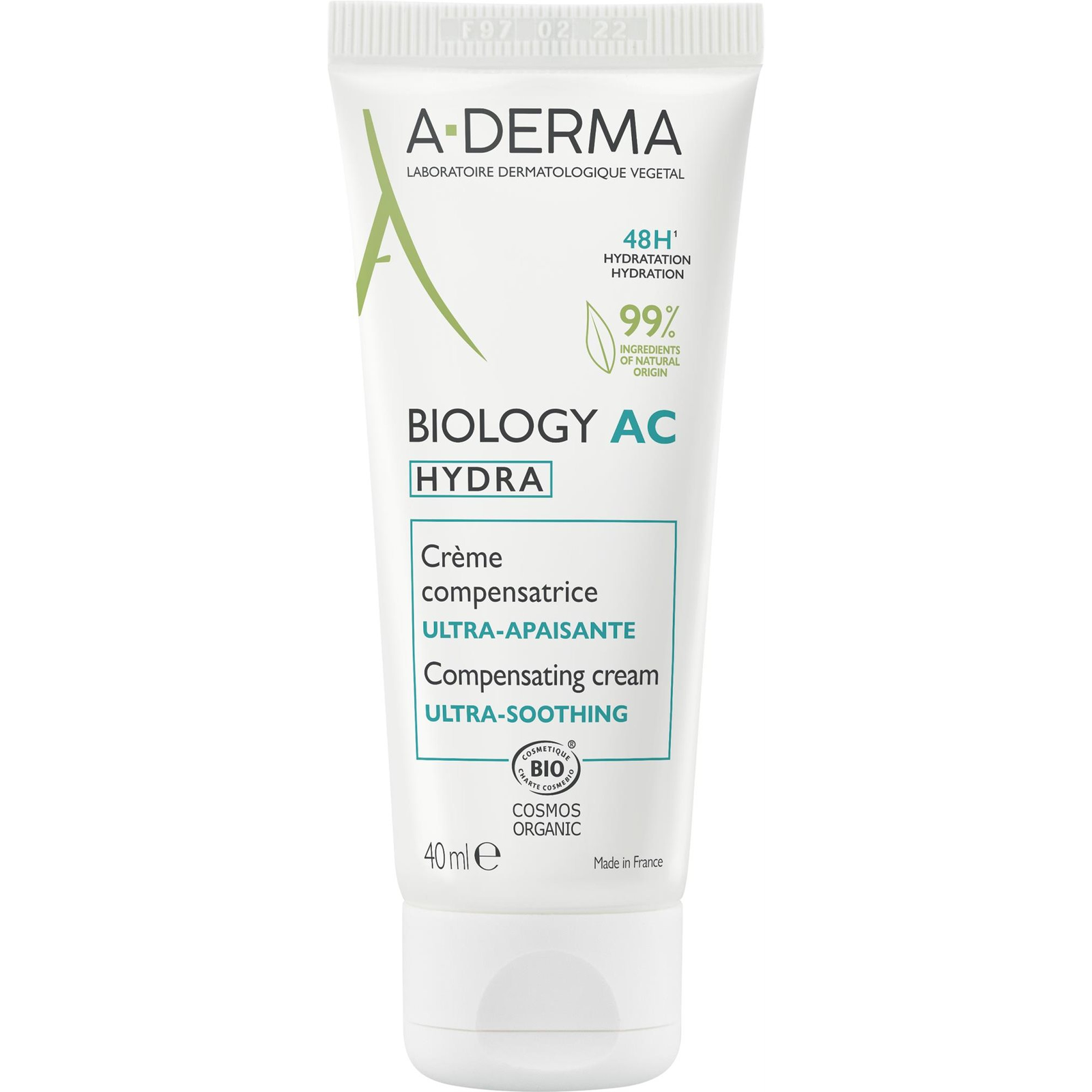 A-DERMA BIOLOGY AC Hydra kompenzáló krém 40ml (3282770388855)