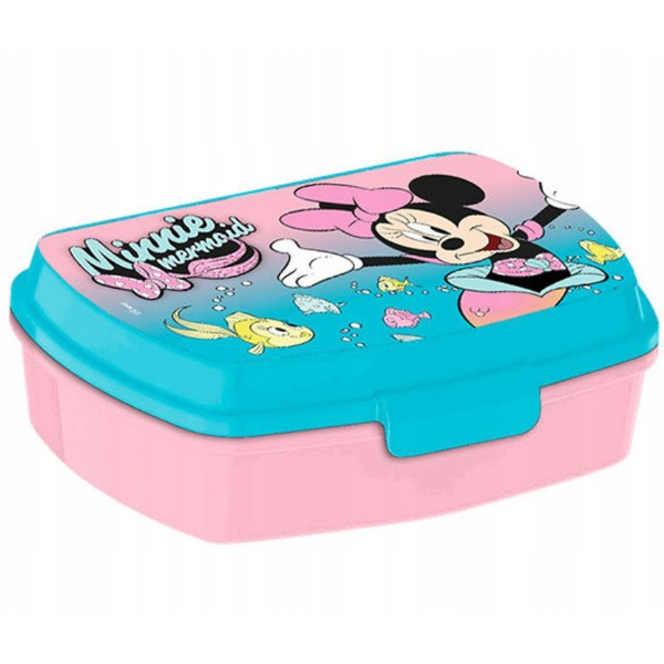 Disney Minnie Mermaid funny műanyag szendvicsdoboz