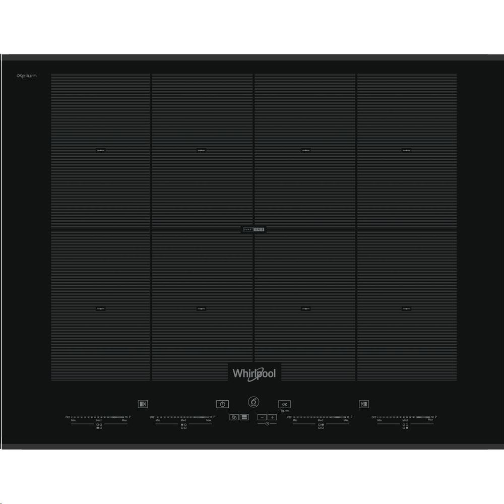 Whirlpool SMO 658C/BT/IXL Fekete Beépített 70 cm Zónás indukciós főzőlap 8 zóna (SMO658C/BT/IXL)