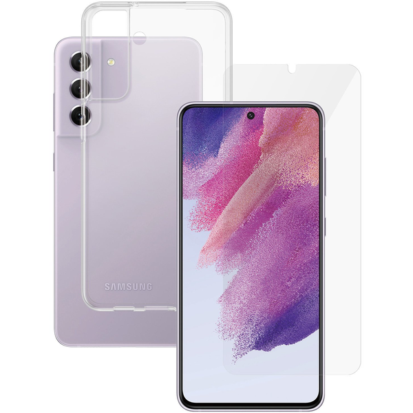 PanzerGlass SAFE. by ® 2-in-1 Pack Samsung Galaxy S21 FE 5G Klar skærmbeskytter 50 stk