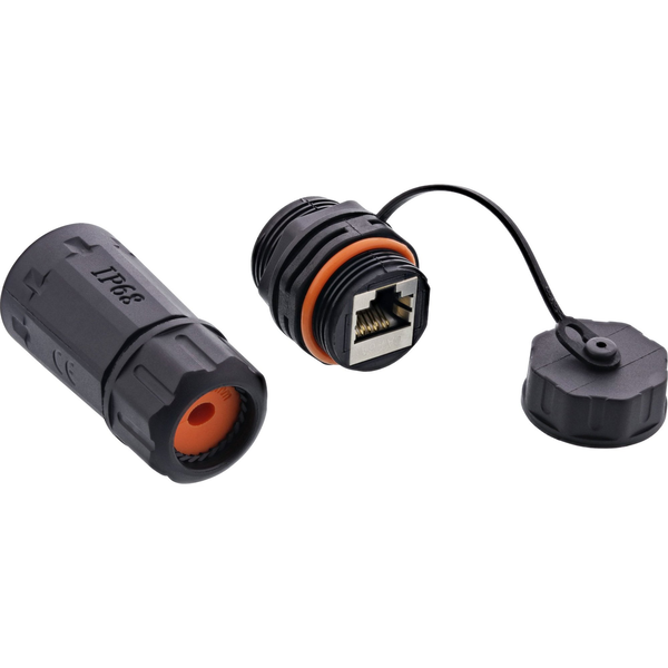 InLine 69990T cavo di collegamento RJ-45 Nero