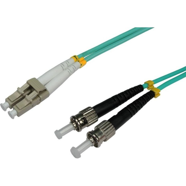 Techly ST-LC M-M 10m InfiniBand og fiberoptisk kabel Turkisfarve