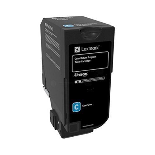 Lexmark 74C2SCE tonerpatron 1 stk Original Blå