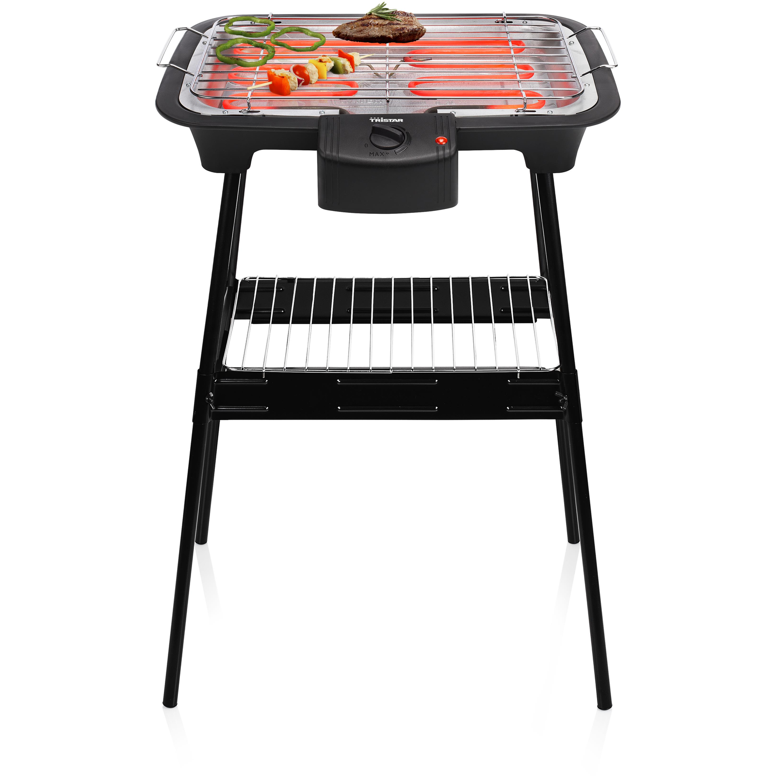 Tristar BQ-2883 gril Grilovanie Kotlík Elektrický Čierna 2000 W (BQ-2883)