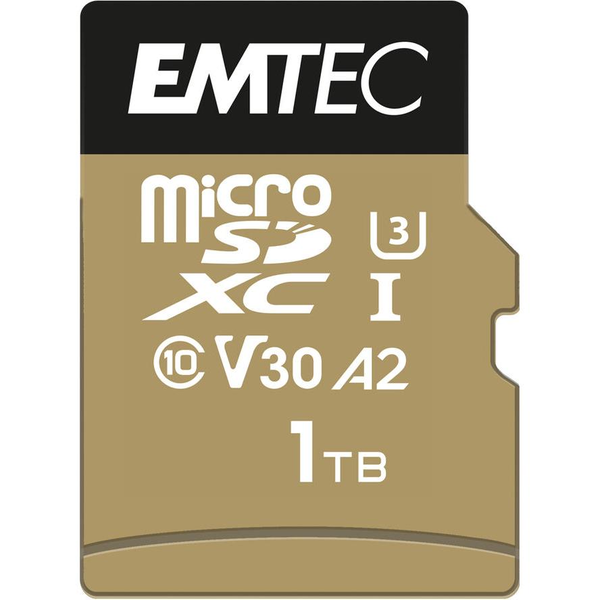 Tarjeta De Memoria Micro Sd 1 Tb Emtec Ecmsd1txc10sp