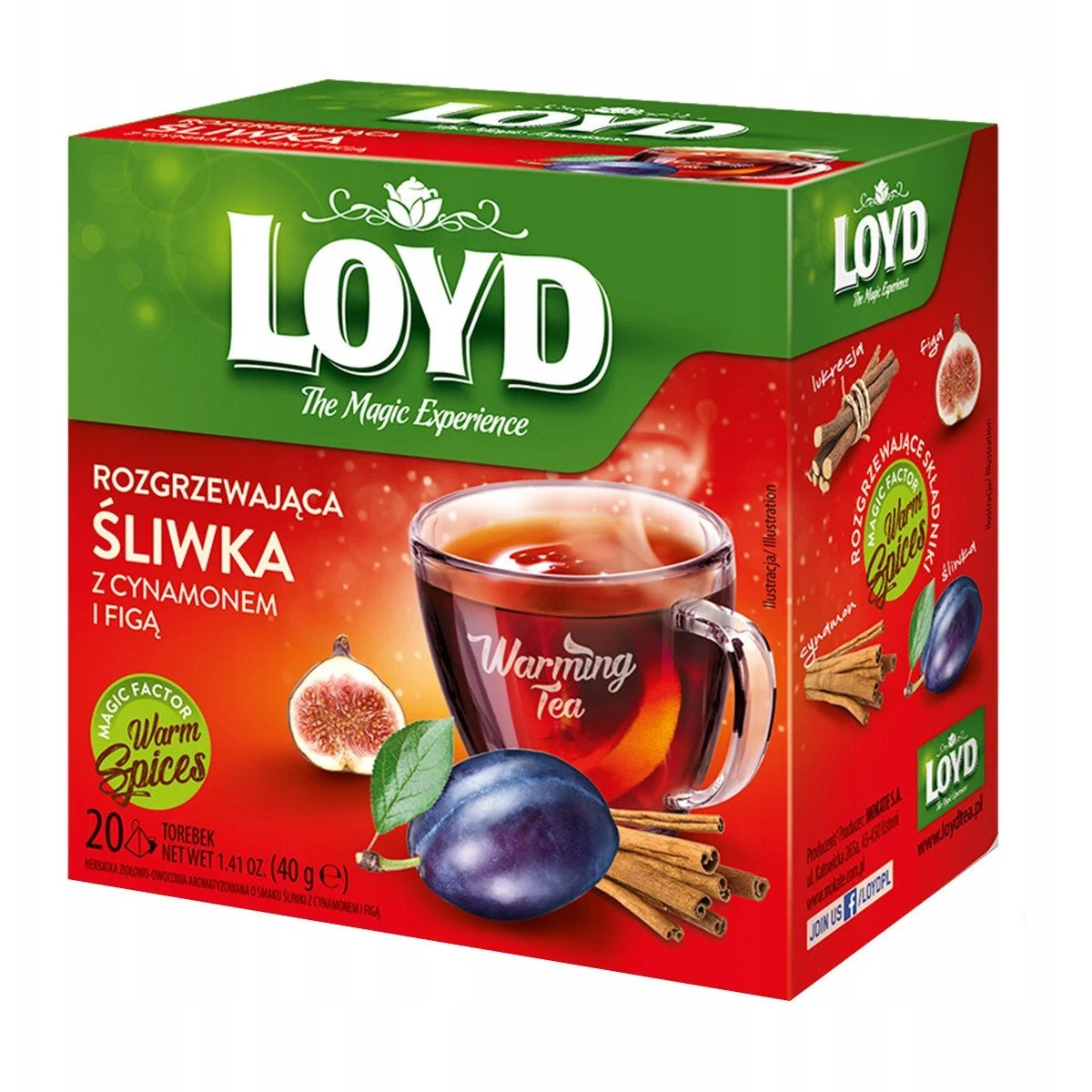 Loyd Tea Füge-szilva 20x2g (3103193)