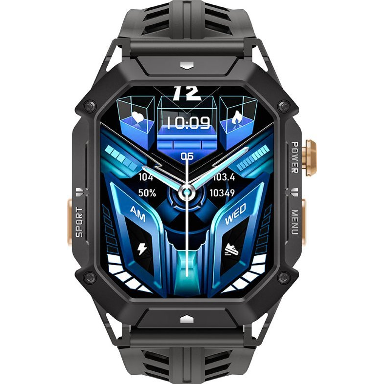 Rubicon RNCF24 Okosóra AMOLED Kijelzővel Fekete (RNCF24)