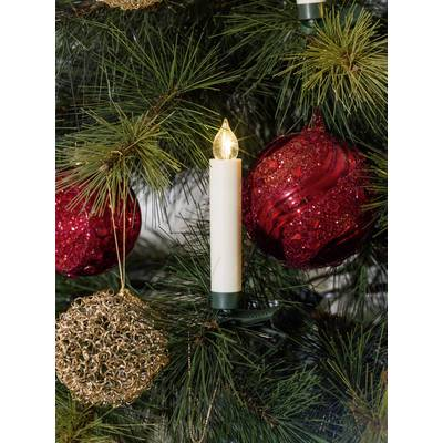 LED SVĚTLA SVÍČKY 10 kusů KONSTSMIDE NA DÁLKOVÉ OVLÁDÁNÍ