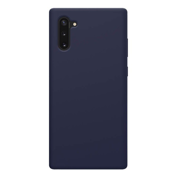 NILLKIN FLEX PURE szilikon telefonvédő (ultravékony, környezetbarát, mikrofiber plüss belső, matt) SÖTÉTKÉK [Samsung Galaxy Note 10 (SM-N970F)] (5996457904068)