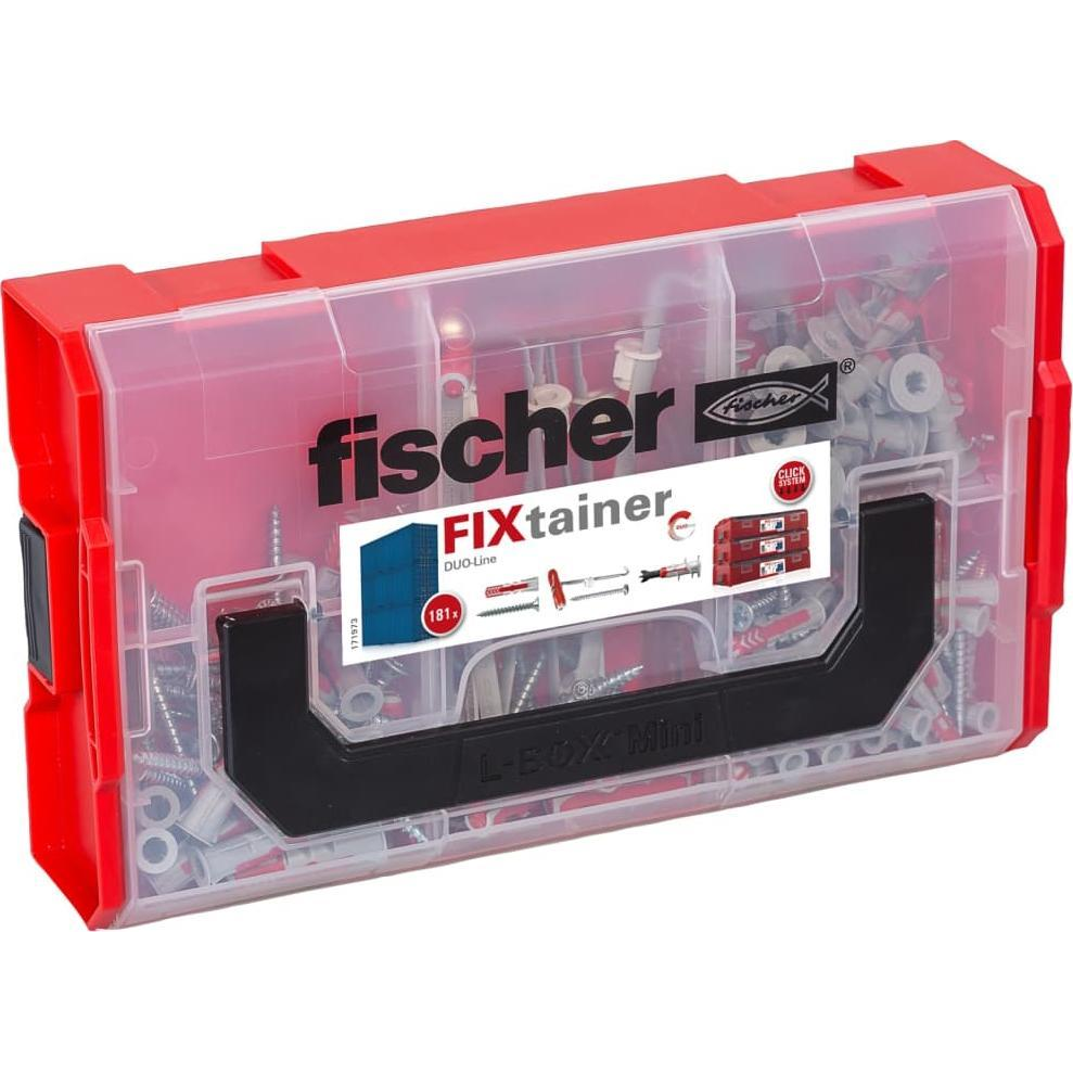 Fischer 548864 FIXtainer DUOLINE Tipli készlet 181 db (FCZ 548864)