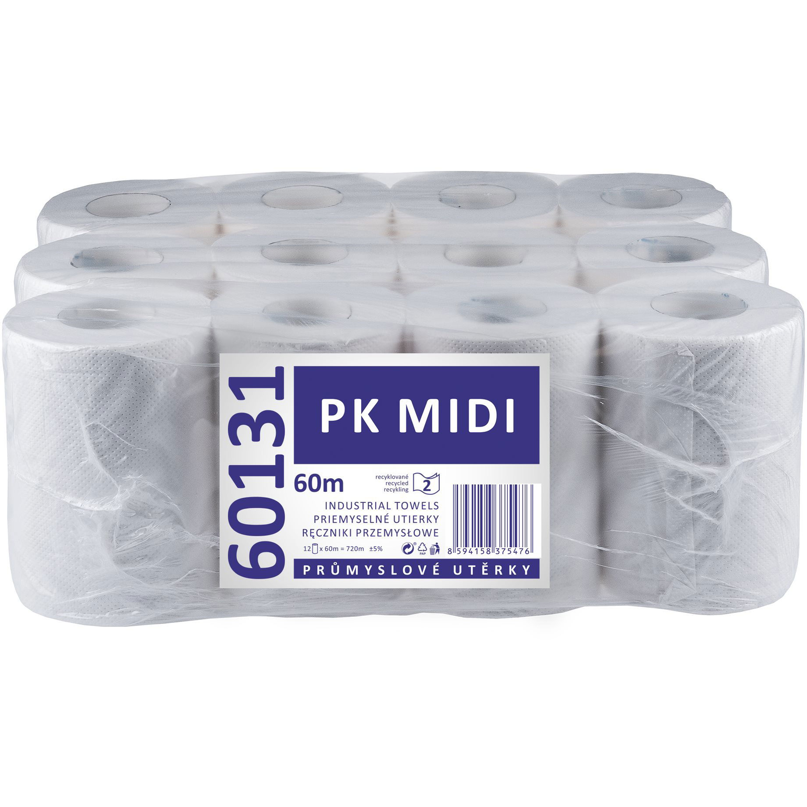 LINTEO PK MIDI fehér 12 db (8594158375476)