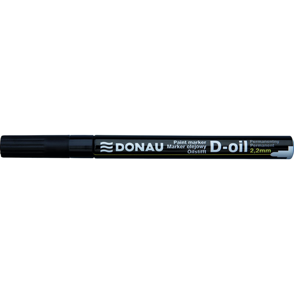 Donau Marker oljni D-oil 2,2mm črn  12 KOS