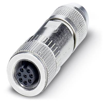 Bus system plug-in connector SACC-M12FS-8Q SH 1553640 Phoenix Contact (1553640)