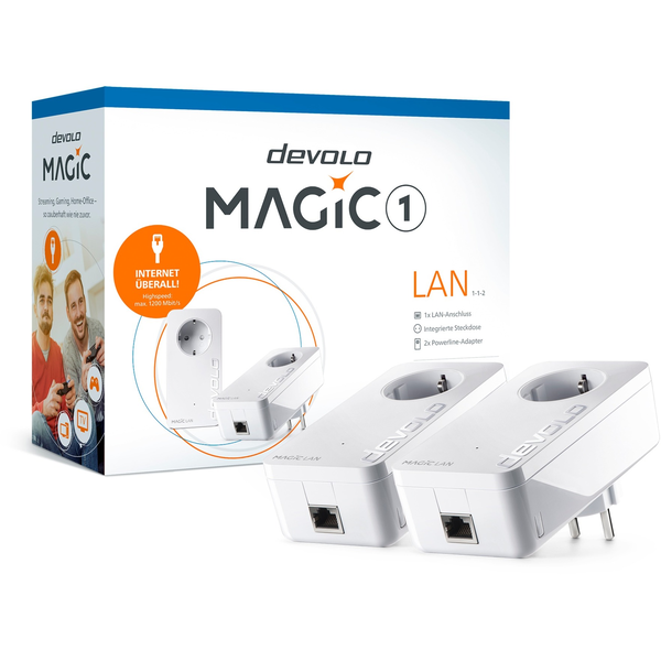 Devolo Magic 1 LAN Powerline Adapter KIT (2db/csomag)