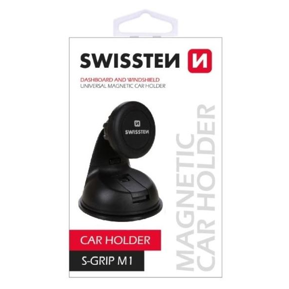 Swissten Mágneses autós tartó műszerfalra szélvédőre Univerzális (65010300)