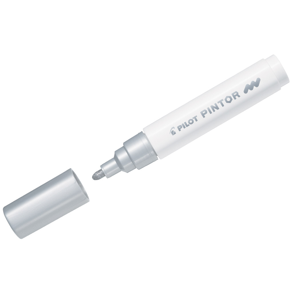 Pilot Pintor M 1.4mm Dekormarker - Ezüst (SW-PT-M-SI)