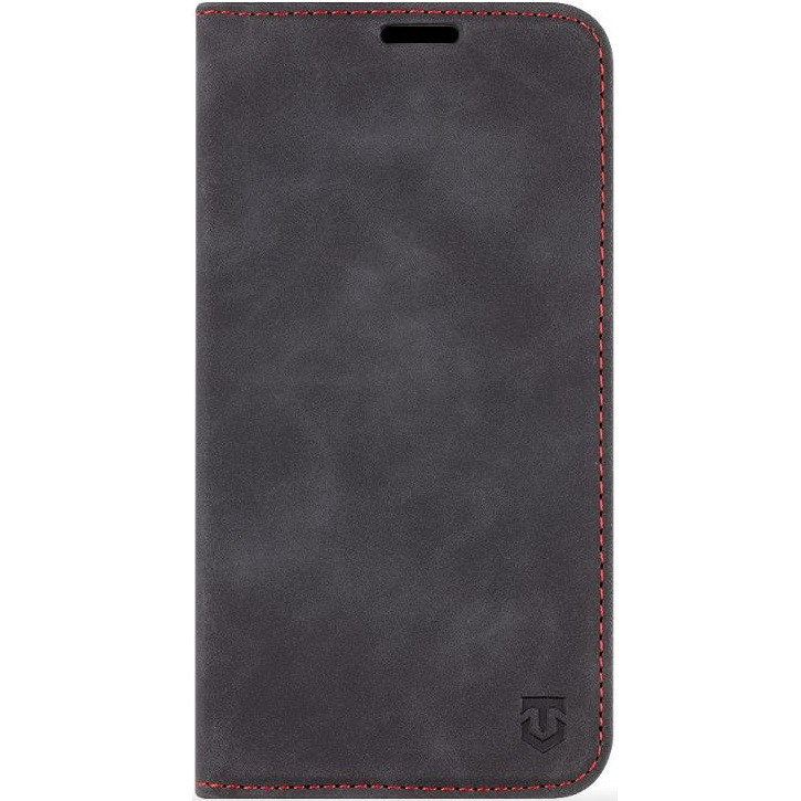 Xiaomi Redmi Note 14 4G (Global), Oldalra nyíló tok, stand, kártyatartóval, Tactical Xproof, fekete (TS12750)