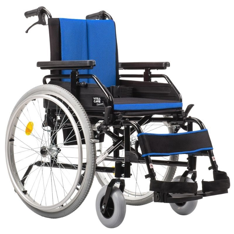 Qmed VCWK9AC Viteacare Cameleon Összecsukható Kerekesszék Max 125kg - Kék (VCWK9AC)