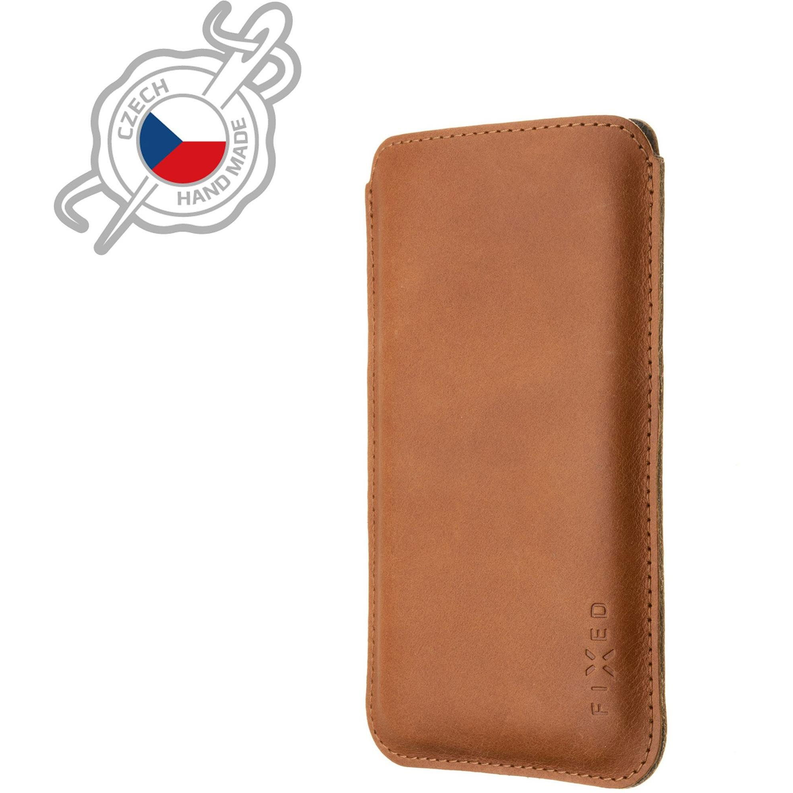 FIXED Slim Torcello Apple iPhone 12 Pro Max/13 Pro Max barna valódi bőr tok (FIXSLM2-560-BRW)