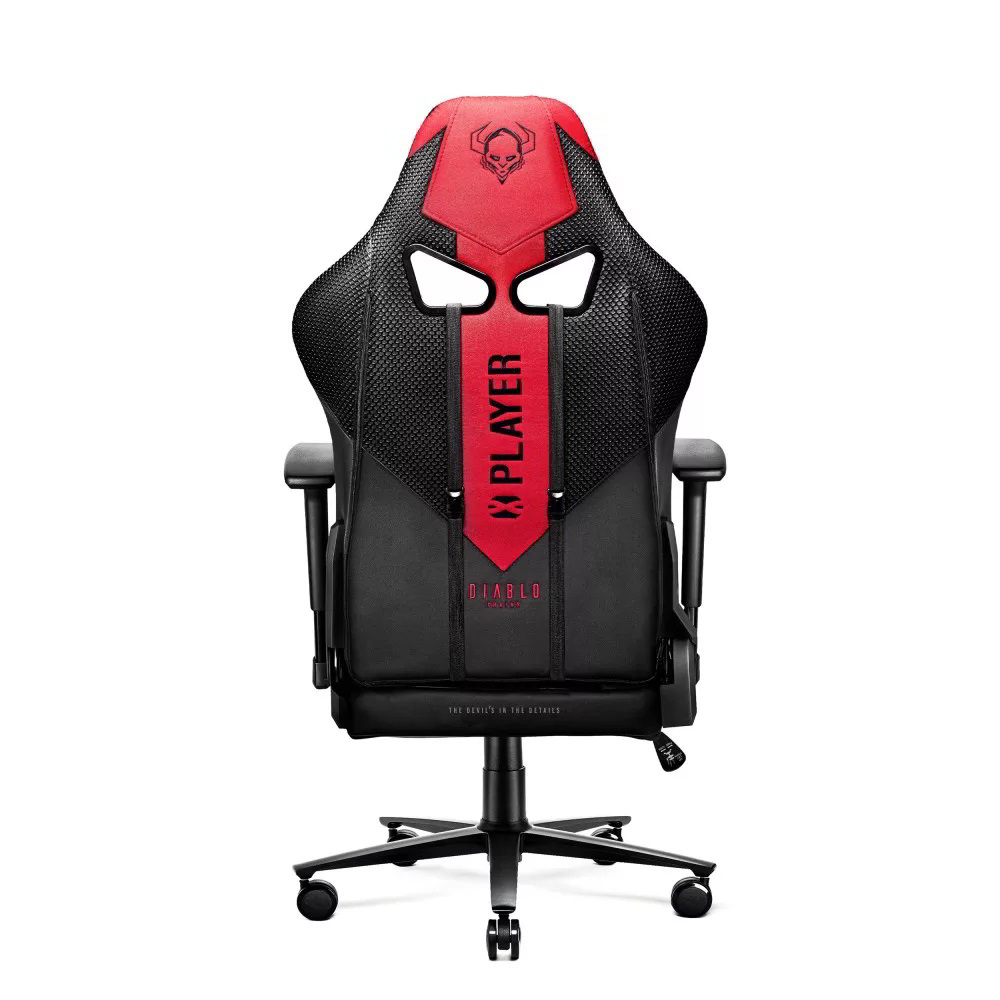Diablo Chairs X-Player 2.0 King Gamer szék - Antracit / Karmazsin piros (1079)