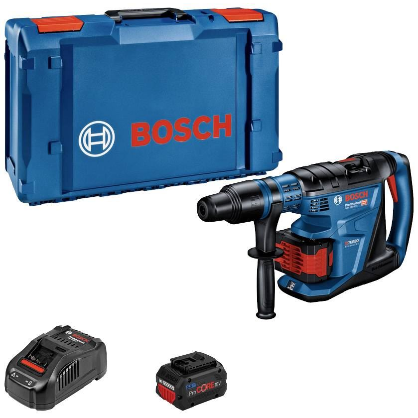 Bosch Professional GBH 18V-40 C akkus fúrókalapács 2db 5.5Ah-s akkuval (0611917103) (0611917103)