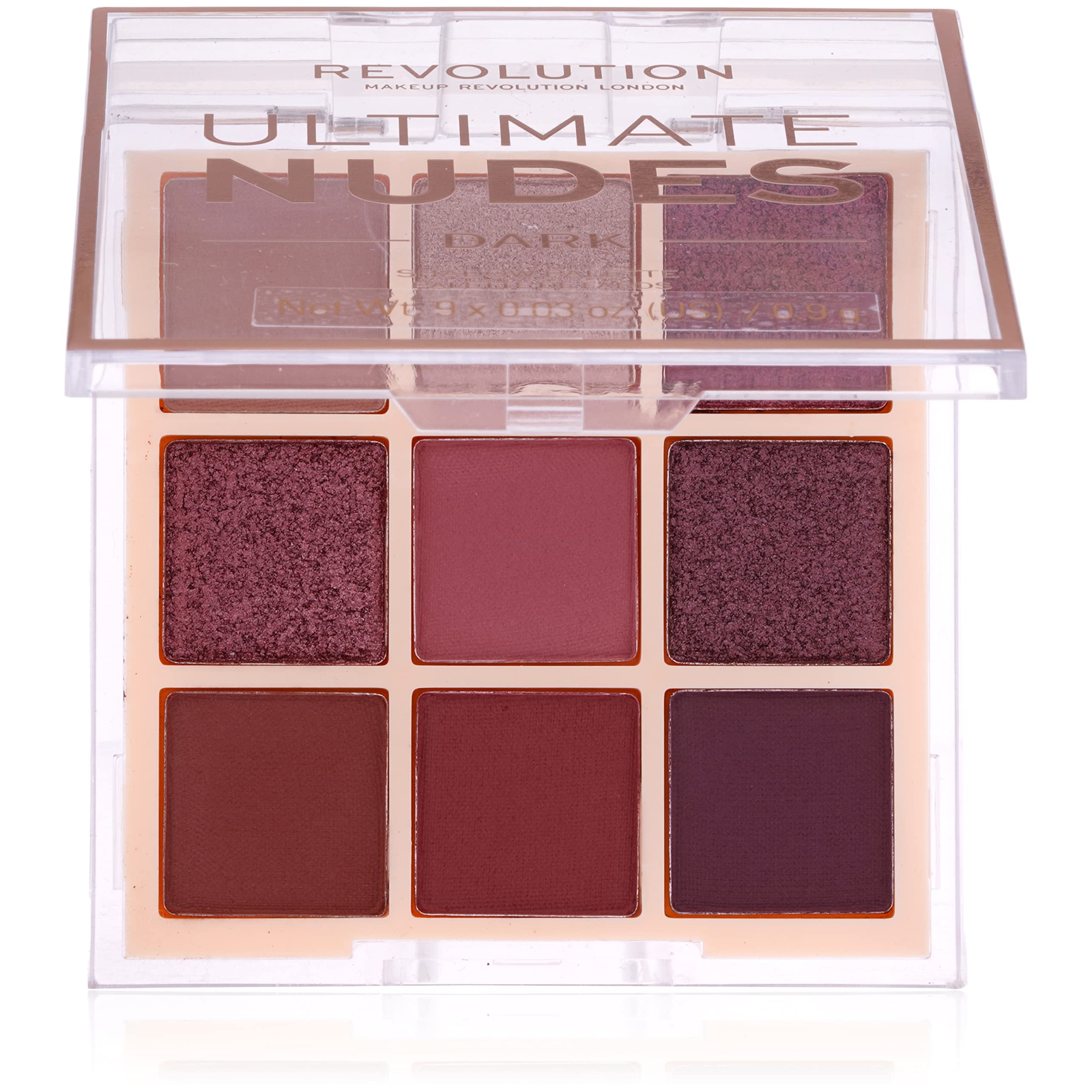 Makeup Revolution szemhéjpúder paletta Préselt mix kivitel (5057566437134)