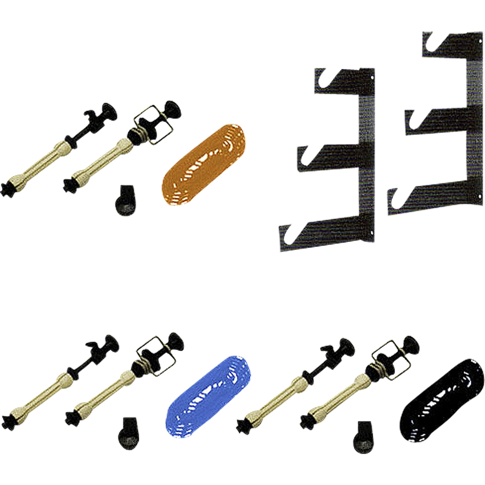 Walimex 15079 Háttér rögzítő készlet (3db / csomag) (15079)