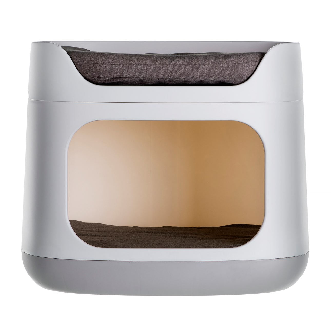 Curver Knit 3in1 Kisállat fekhely/hordozó - Bézs (60 x 40.5 x 51 cm) (227525)