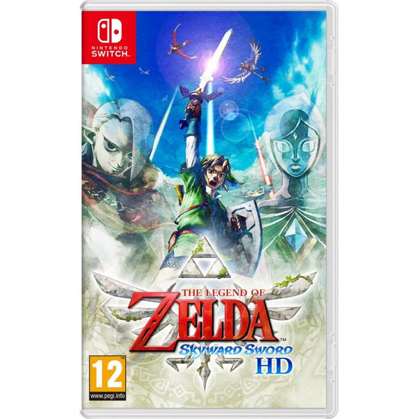 Nintendo The Legend of Zelda: Skyward Sword HD Štandardný Zjednodušená čínština, Tradičná čínština, Nemčina, Holandčina, Angličtina, Španielčina, Francúzština, Taliančina, Kórejština, Ruský Nintendo Switch