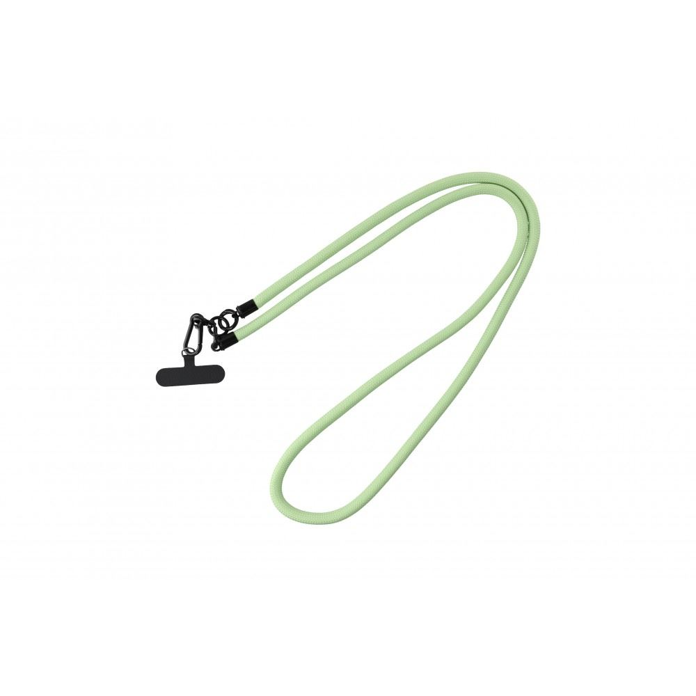 Cellect szövet nyakbaakasztó telefon tokhoz zöld (CEL-LAN-FAB-PGR) (CEL-LAN-FAB-PGR)