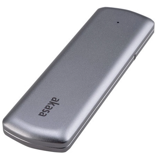 Akasa AK-ENU3M2-05 Преносим M.2 SATA / NVMe SSD към USB 3.2 Алуминиев корпус AK-ENU3M2-05 Аксесоари за мобилни шкафове, аксесоари