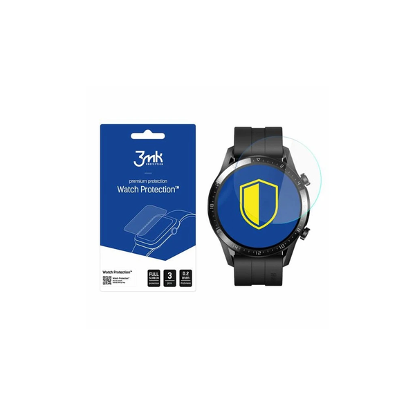 3MK FlexibleGlass kijelzővédő Huawei Watch GT 2 46mm LTN-B19 készülékhez Hybrid Glass
