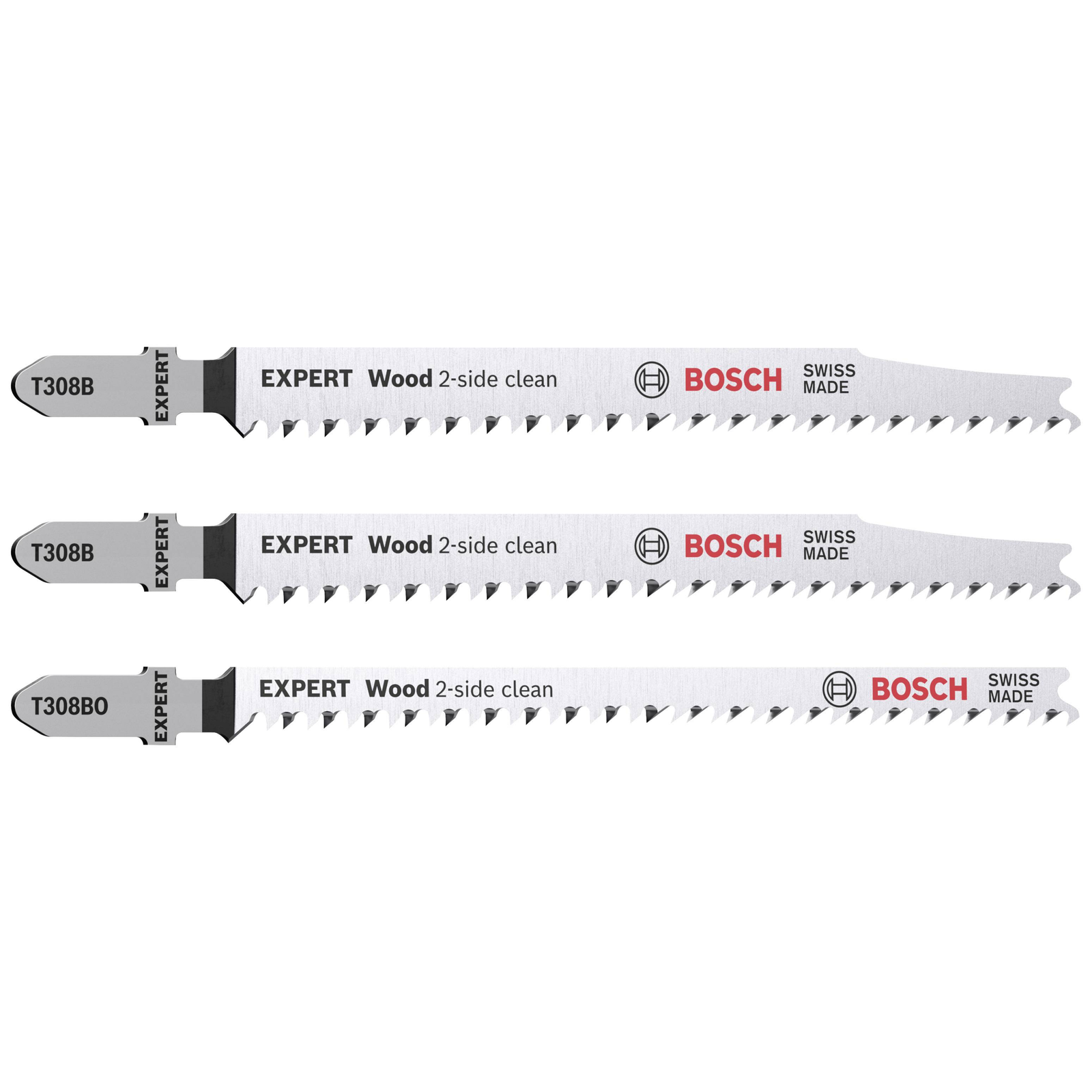 Bosch Expert T 308 B/BO Wood 2-Side Clean Szúrófűrészlap készlet (3 db / csomag) (2608900559)