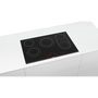 Bosch Serie 8 PKM875DP1D нагревателна плоча Черен, Неръждаема стомана Вграден Керамичен 5 zone(s)