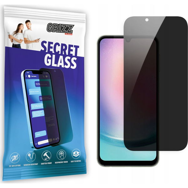  GrizzGlass Szkło prywatyzujące GrizzGlass SecretGlass Samsung Galaxy A24 4G