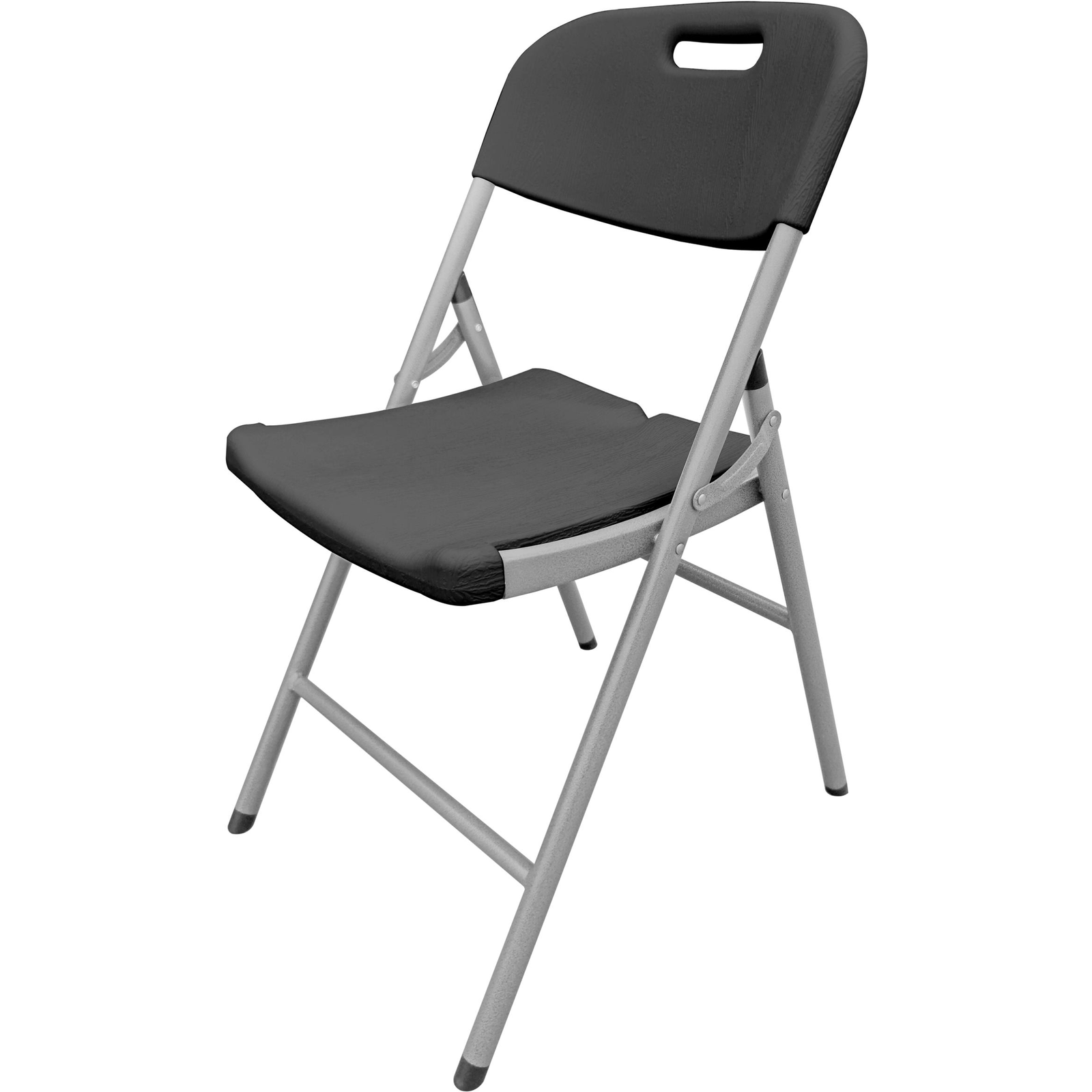 ROJAPLAST kerti szék, összecsukható, fekete (DS-Y56W)