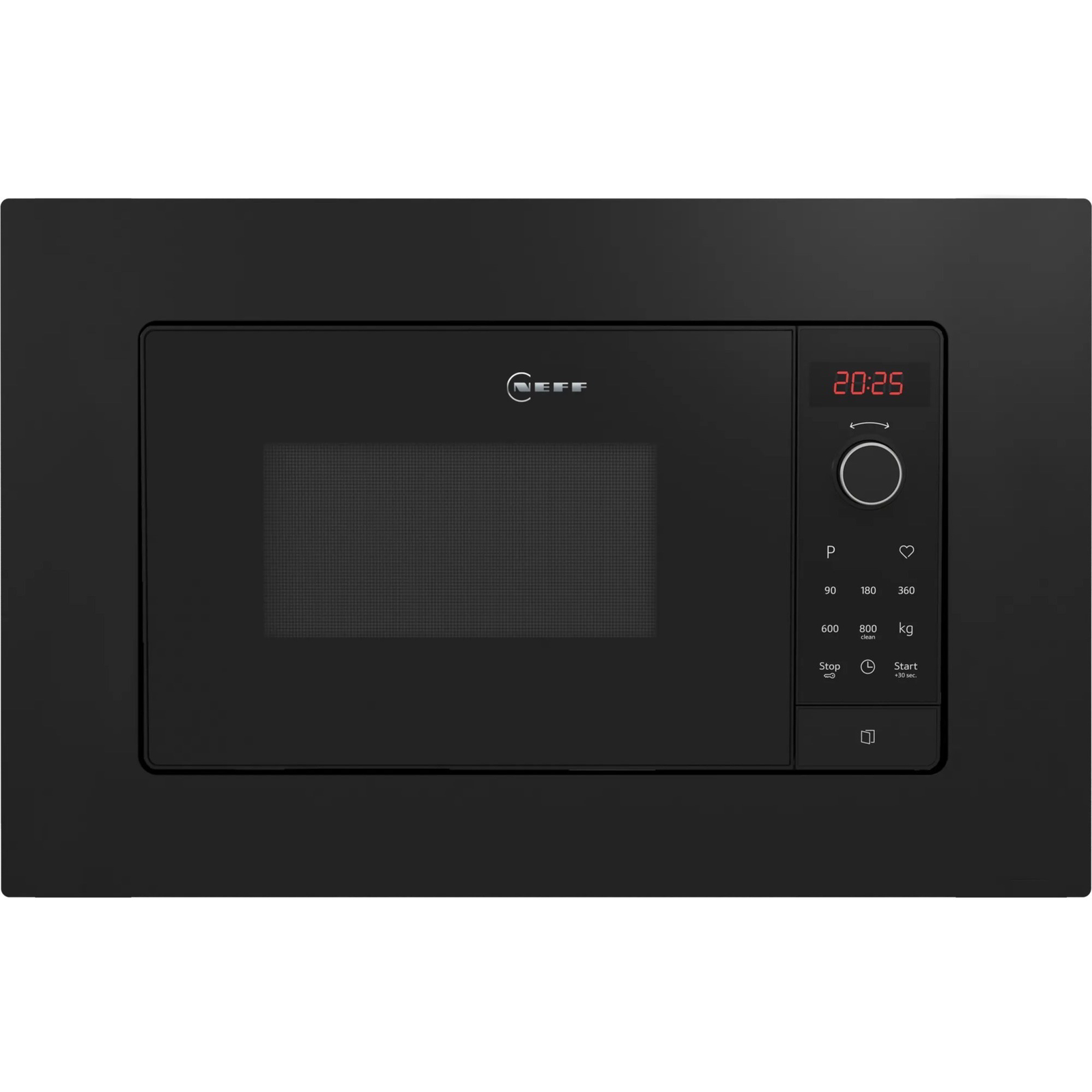 Neff HLAWG26S3 mikrovlnná rúra Čierna Sólo mikrovlnná rúra Vstavaný 20 L 800 W (HLAWG26S3)