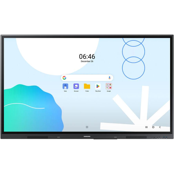 Samsung WA75D lavagna interattiva 190,5 cm (75") 3840 x 2160 Pixel Touch screen Grigio