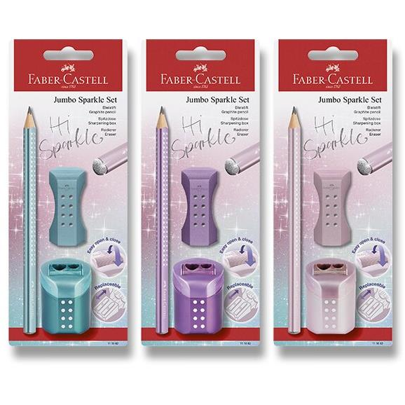 FABER-CASTELL Sparkle Jumbo B háromszögletű (111682)