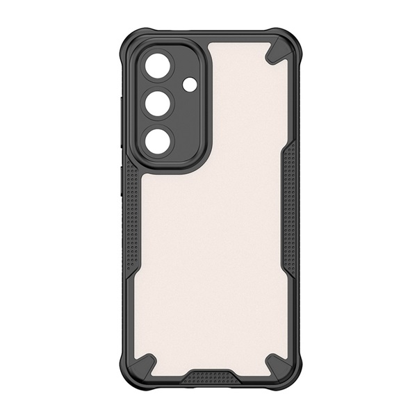 gigapack Defender szilikon telefonvédő (ütésállóság, légpárnás sarok, akril hátlap, kameravédő) FEKETE Samsung Galaxy S25 Plus (SM-S936) " csomagolás" (GP-169218)