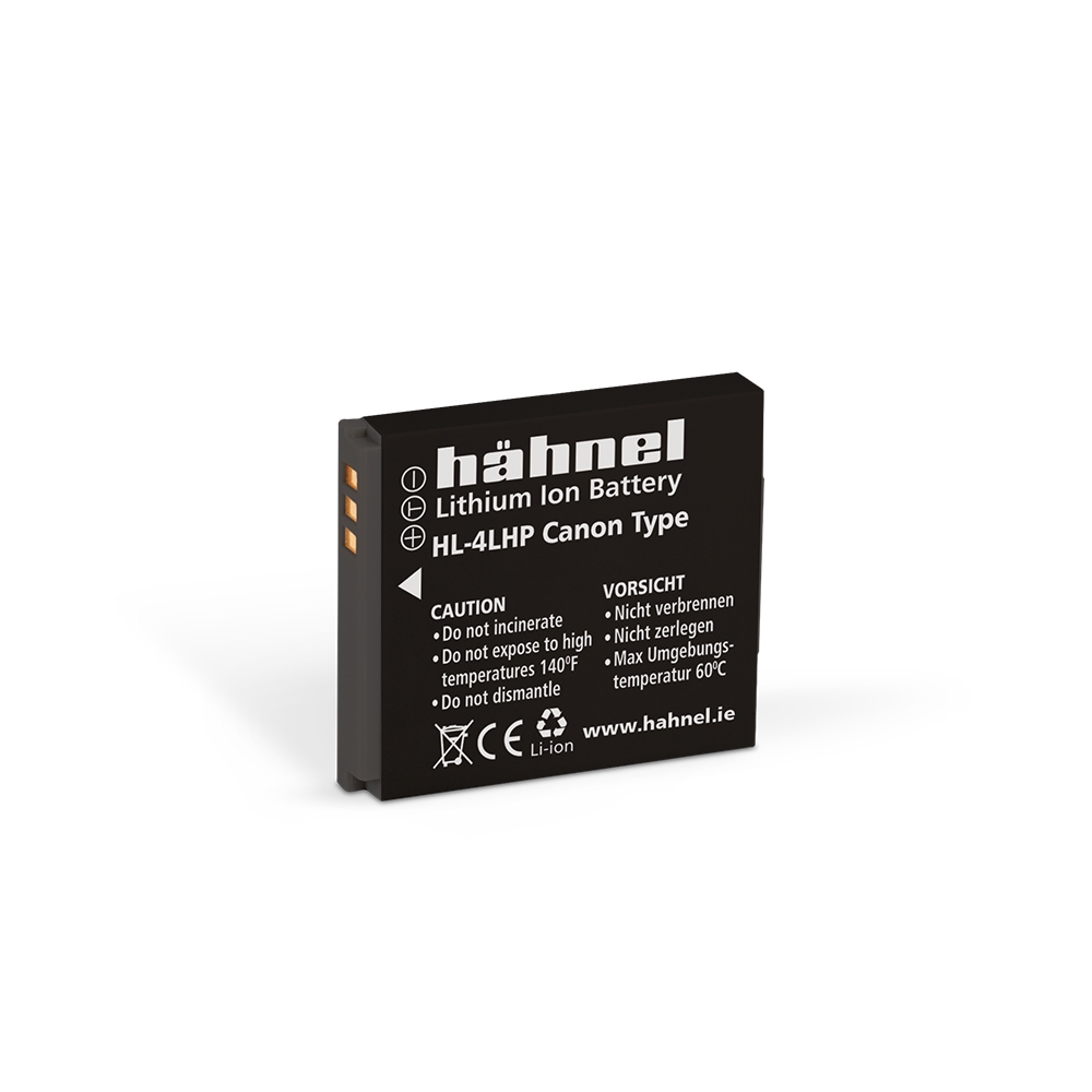 Hahnel HL-4LHP (NB-4LHP) akkumulátor Canon fényképezőgépekhez 760mAh (1000 188.4)