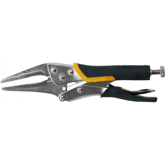 TOPEX 32D857 Patentfogó Hosszúpofájú, 225mm, Műanyag Markolat