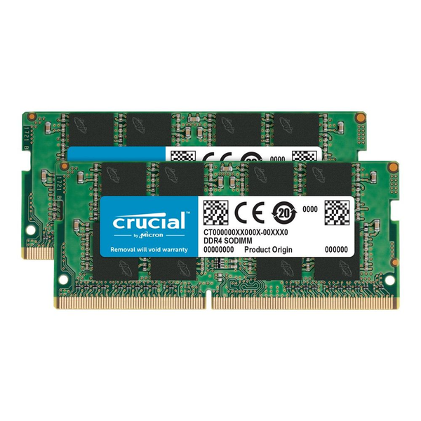 Crucial DDR4 32GB (2x16GB) 3200MHz SO-DIMM CL22 Notebook RAM