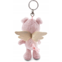 NICI 61189 Brelok pluszowy Twój Anioł Stróż Świnka z liściem koniczyny 10cm
