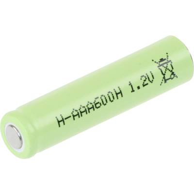 Mikroceruza akku AAA NiMH, 1,2V 600 mAh, Mexcel H-AAA600H, HR3, HR03, UO100557, DC2400, DC2400B4N, LR03