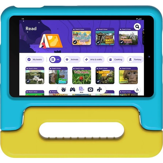 Nokia Tab T10 Kids Cover yellow cyan (NT10-KIDSCOVER-CYN)