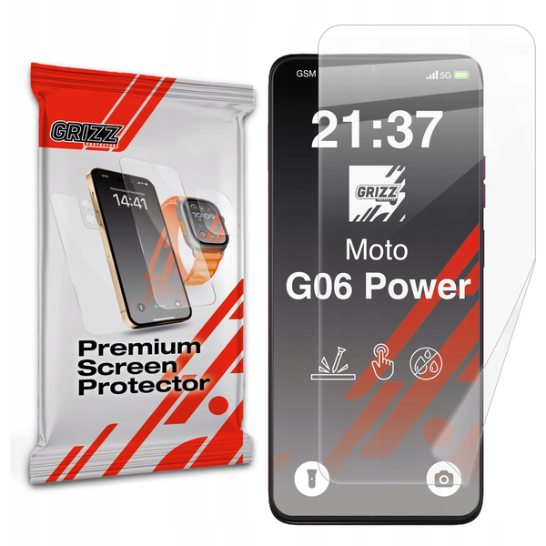 Folia ceramiczna GrizzGlass CeramicFilm do Motorola Moto G06 Power