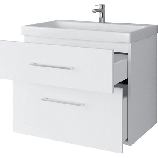 CABINET WITH WASHBASIN SA63-2 WHITE