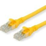 ROLINE Patchkabel Cat.6 UTP, Component Level, LSOH, gelb, 2 m